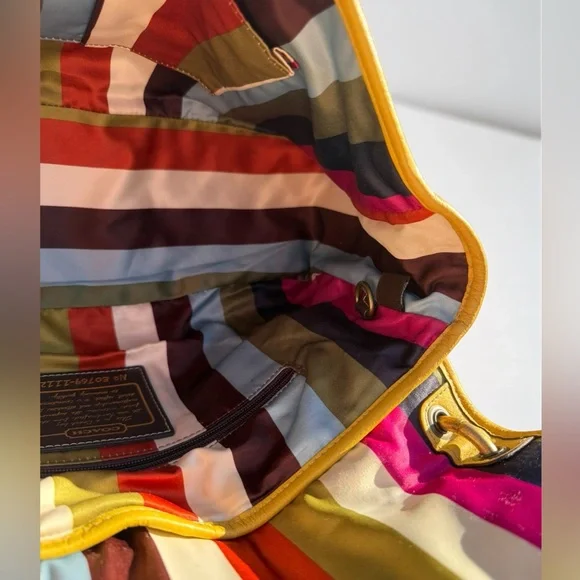 ❌SOLD❌Coach Legacy Leigh 11128 66th Anniversary Vachetta Leather Turnlock - Picture 7 of 16